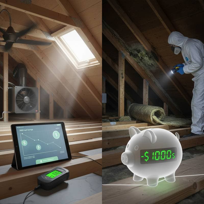 Featured image for Attic Mold Prevention Cuts Costs in 2025
