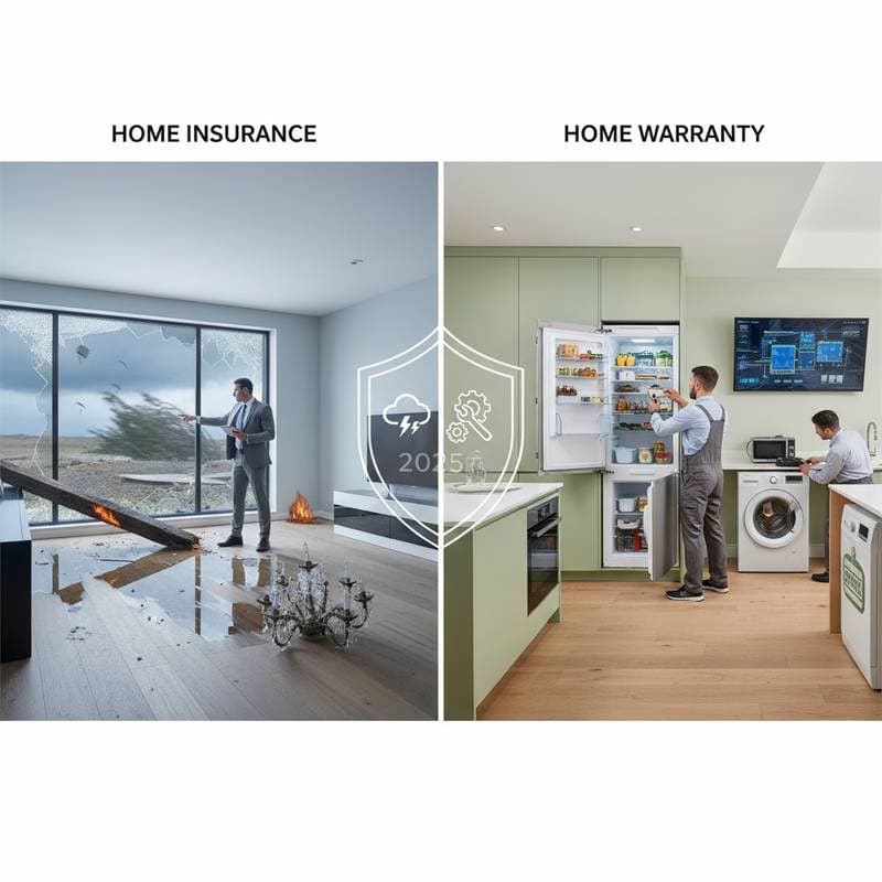 Featured image for Home Warranty vs Insurance: What Each Actually Covers
