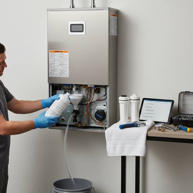 Featured image for Annual Descaling Prevents Costly Tankless Repairs