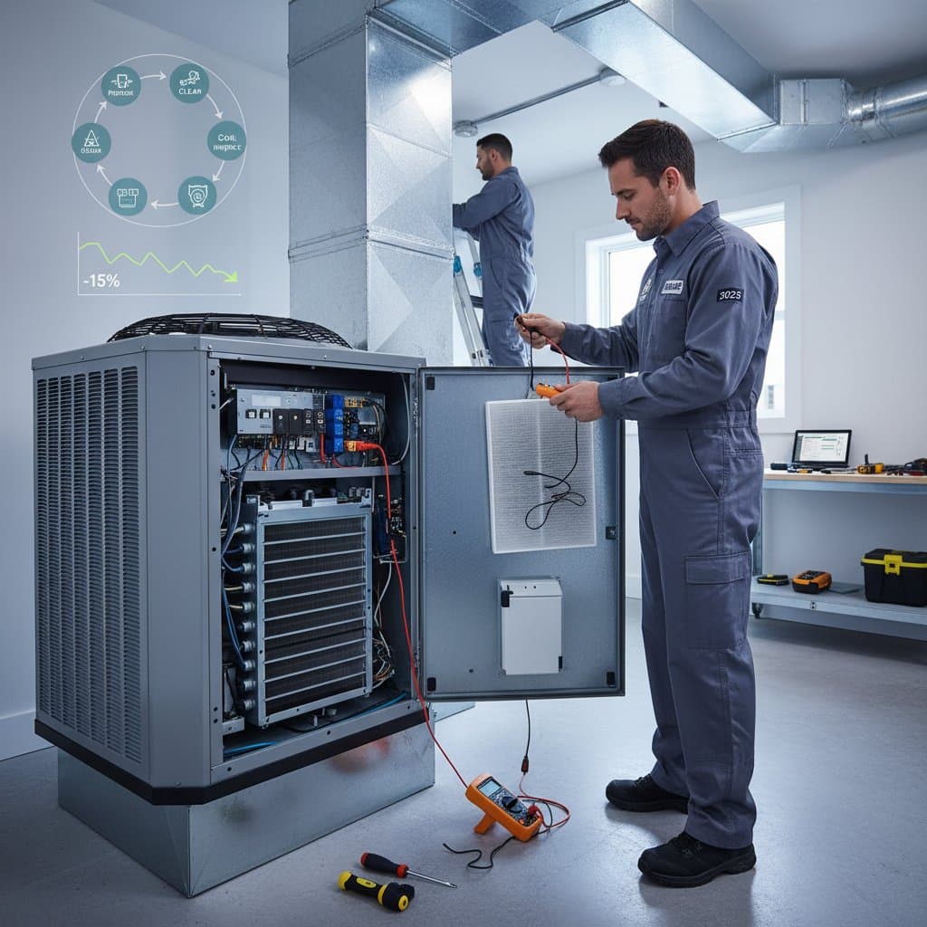 Featured image for Preventive AC Checks Cut Cooling Costs by 15 Percent