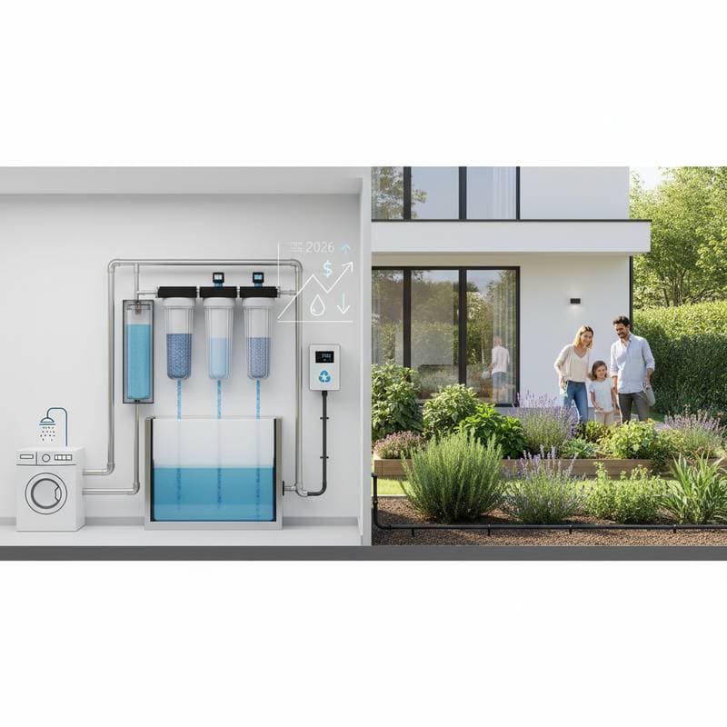 Featured image for Save Thousands Yearly: 2026 Greywater Install Costs