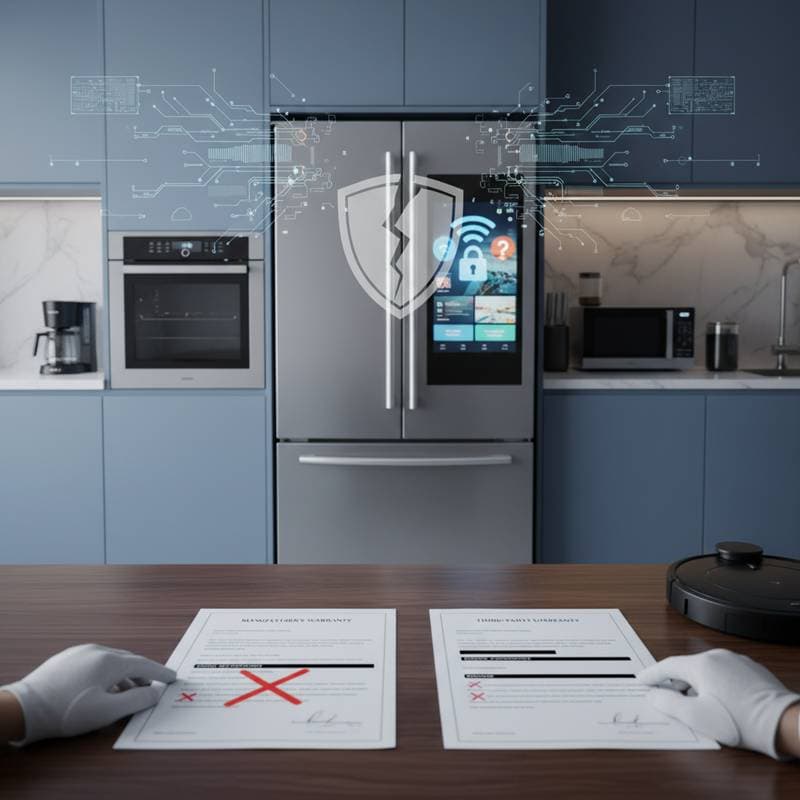 Featured image for Smart Appliance Warranties Often Exclude Digital Parts