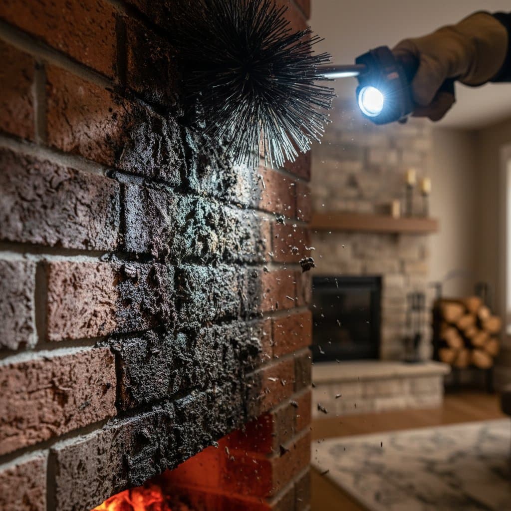 Featured image for Creosote Buildup: The Hidden Fire Risk in Your Chimney