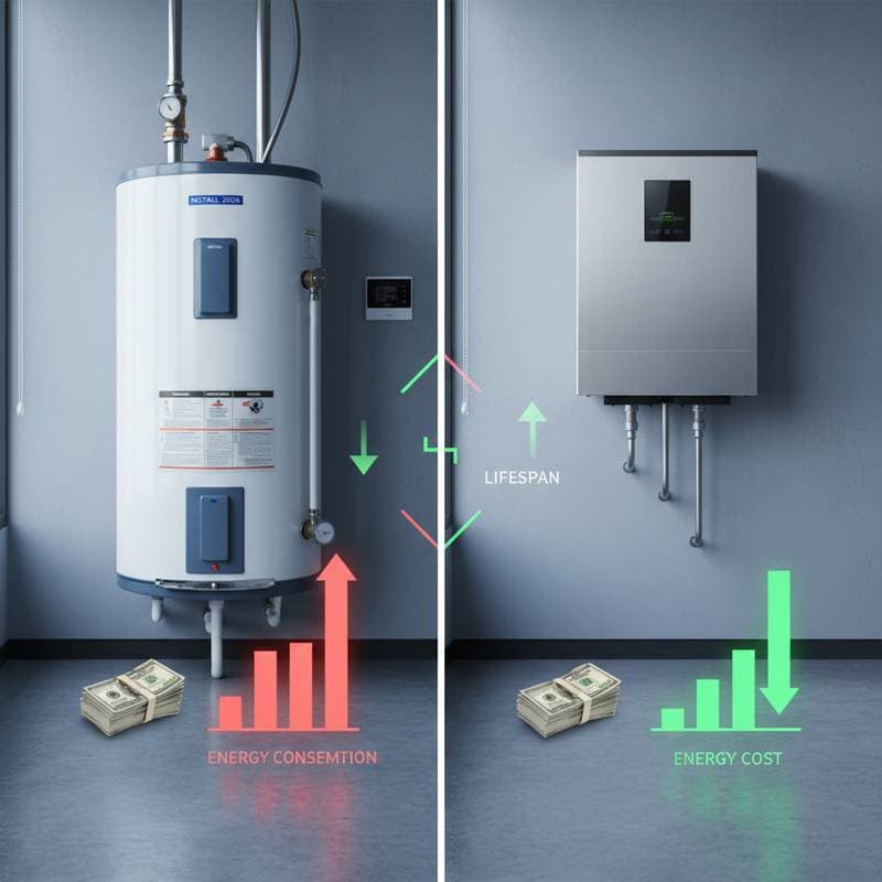 Featured image for Tank vs Tankless: Which Costs Less to Own Long-Term
