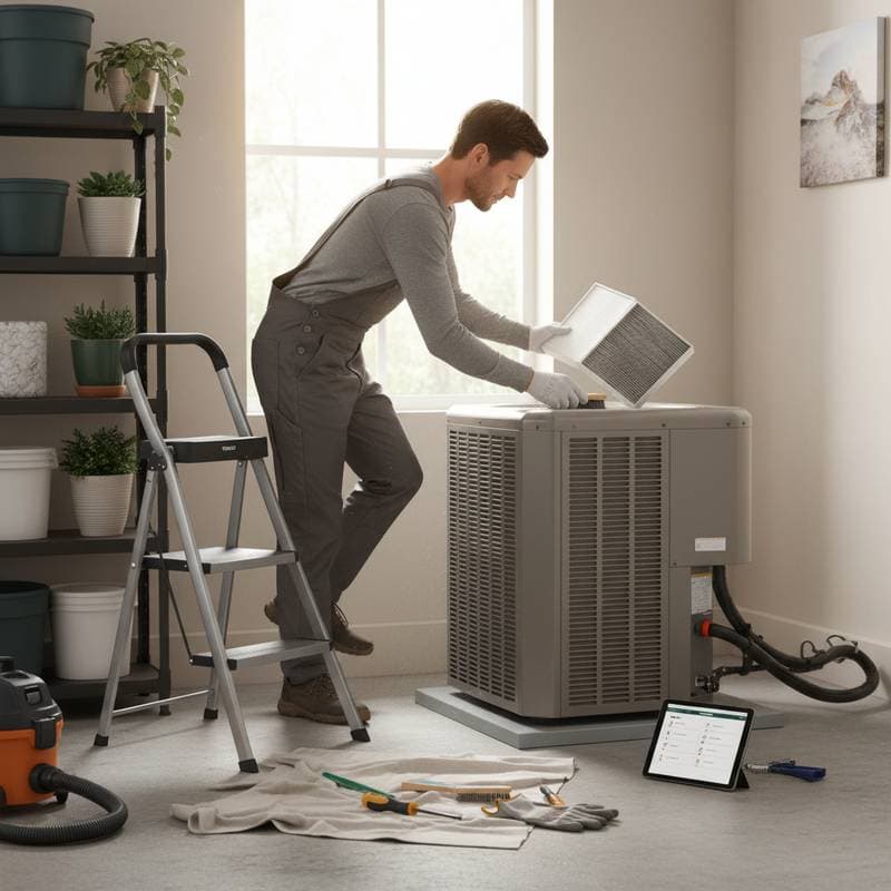 Featured image for DIY AC Tune-Up Prevents Costly Summer Repairs