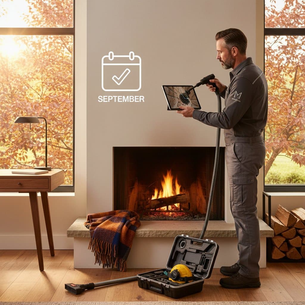 Featured image for September Timing Prevents Chimney Fire Risks