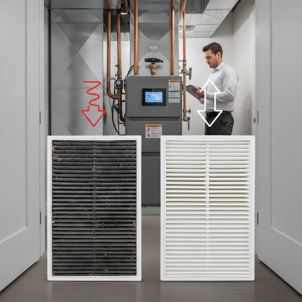 Featured image for Dirty HVAC Filters Can Waste 15% of Your Energy