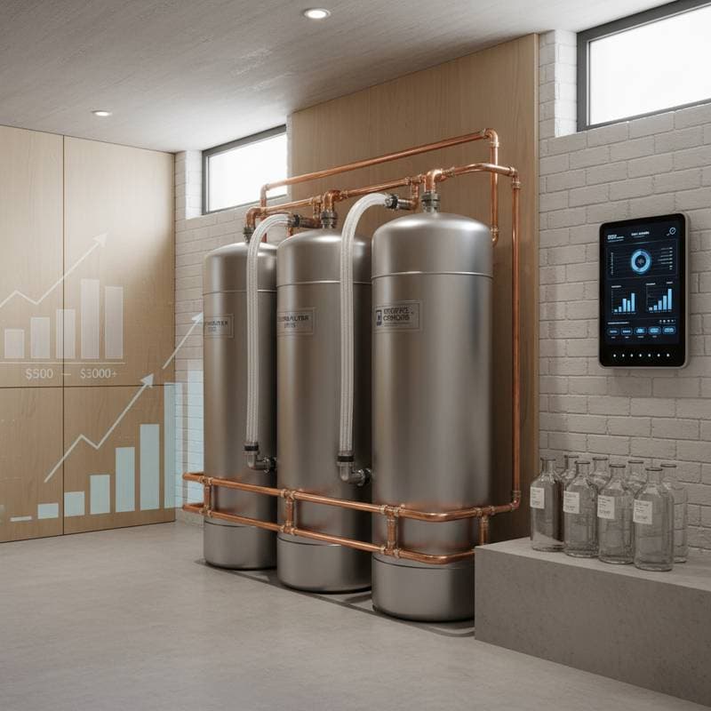 Featured image for Water Filtration Systems: What They Cost in 2026