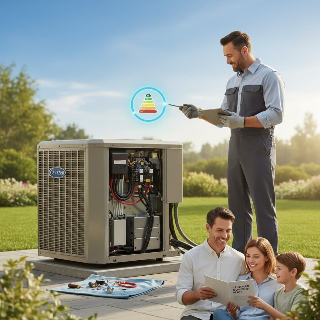 Featured image for Pre-Season AC Tune-Ups Stop Expensive Summer Breakdowns