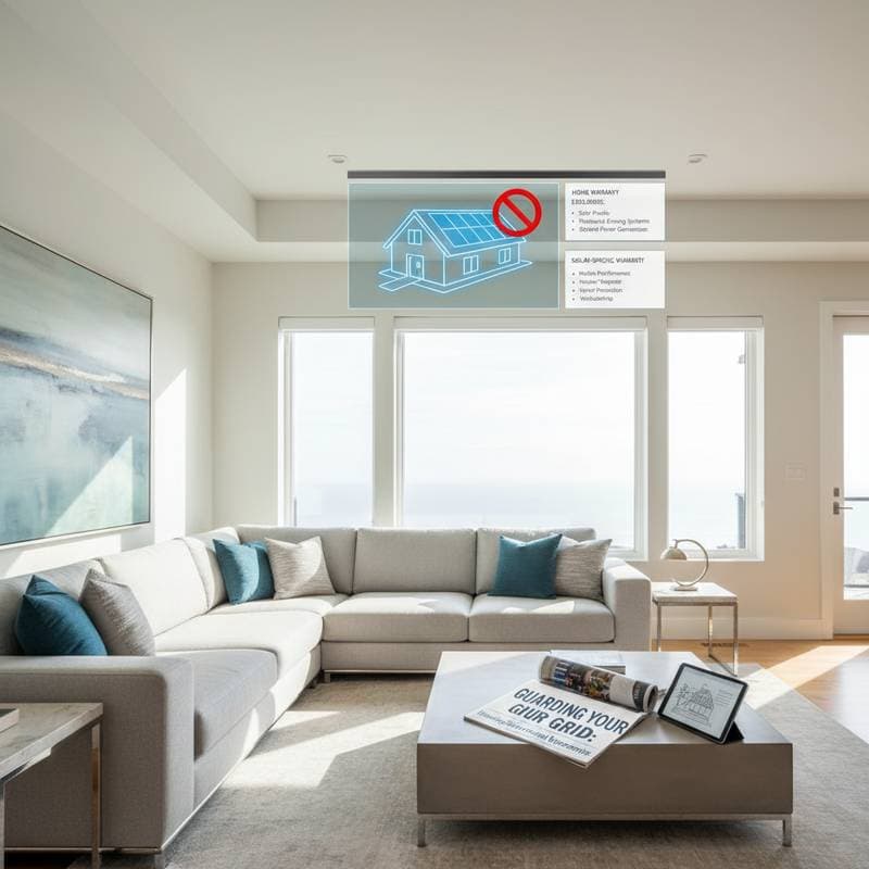 Featured image for Home Warranties Rarely Cover Your Solar Panels