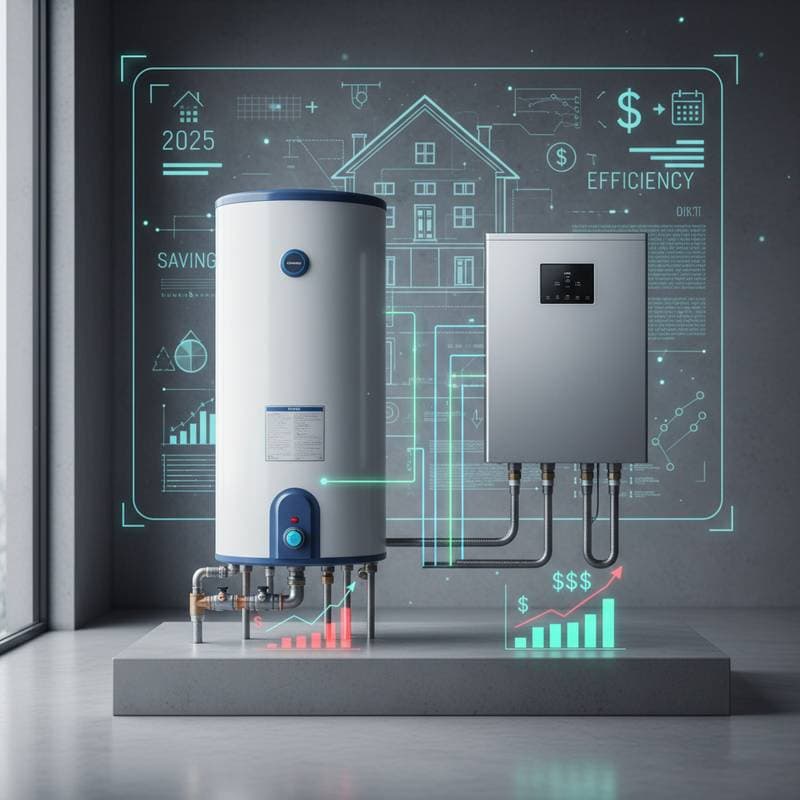 Featured image for Tank vs Tankless: What 2025 Prices Really Mean