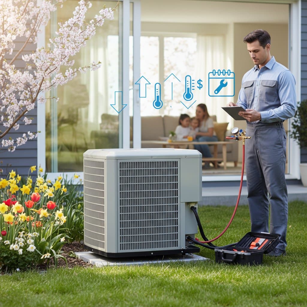 Featured image for Spring AC Tune-Ups Cost Less Than Summer Repairs
