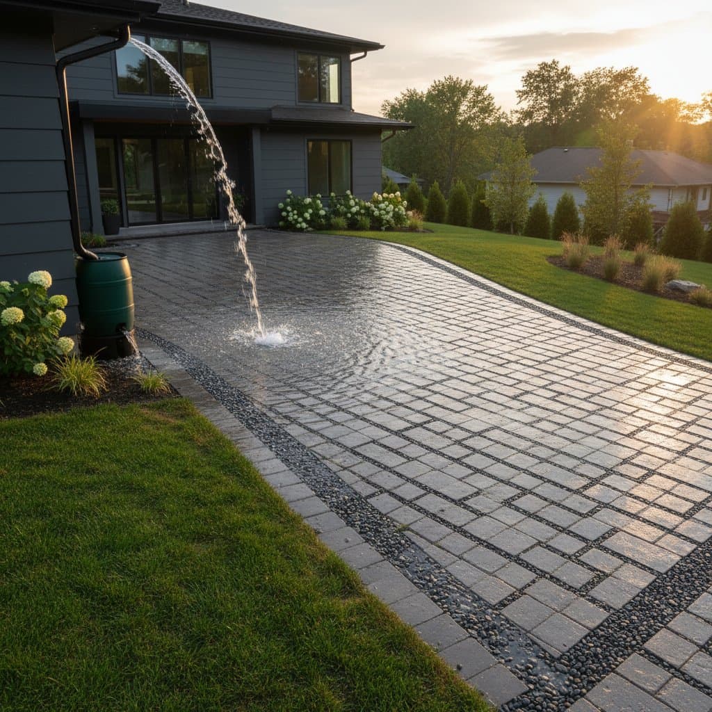Image for Permeable Driveways Filter Runoff and Cut Flood Risk