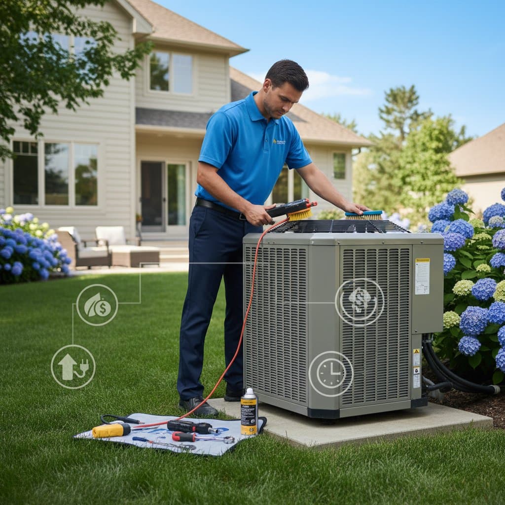 Image for Pre-Season AC Tune-Ups Cost $100-$200 and Prevent Summer Breakdowns