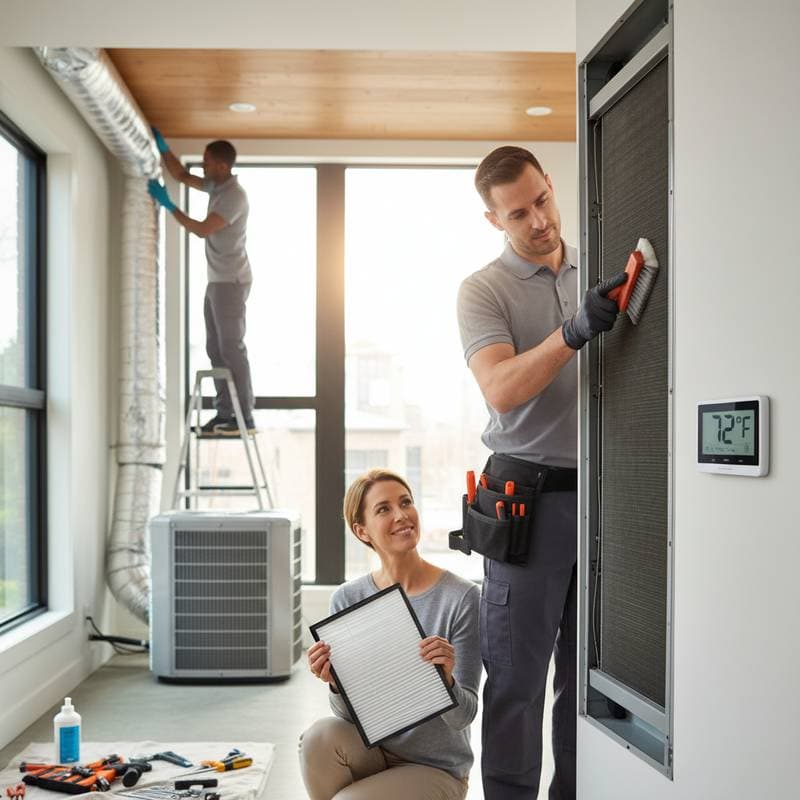 Featured image for Early AC Maintenance Cuts Repair Costs by 40 Percent