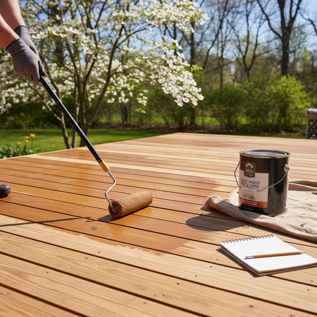 Image for Spring Deck Staining: Timeline and Cost Savers