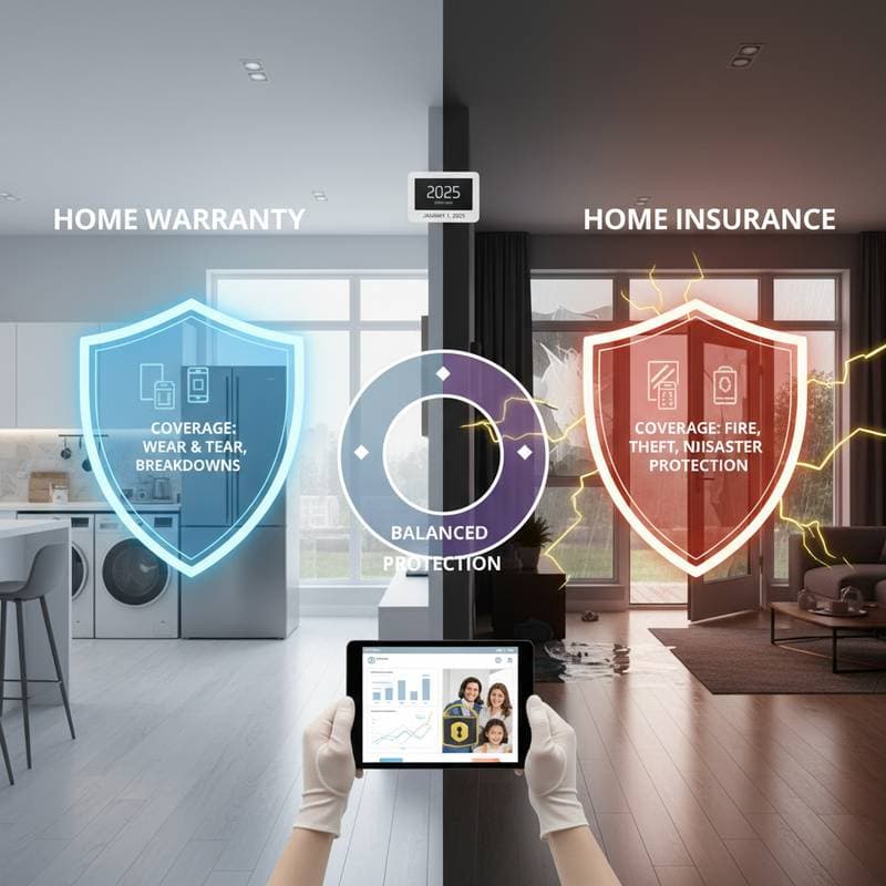 Featured image for Home Warranty vs Insurance: Choose Wisely in 2025