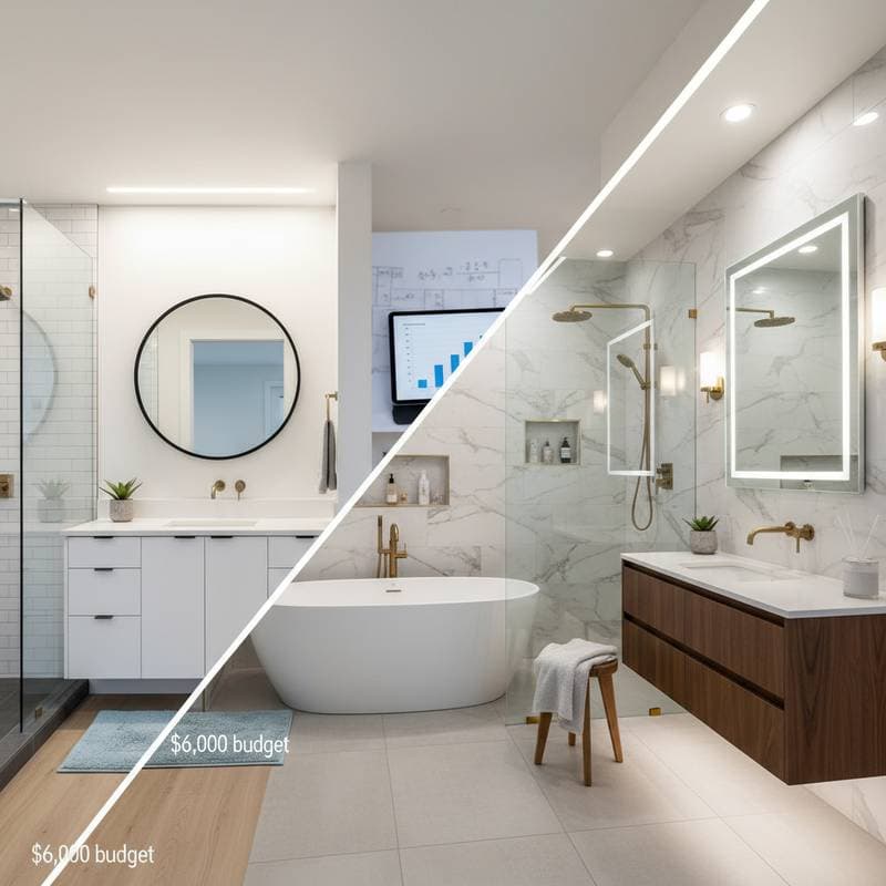 Featured image for Real Bathroom Remodel Costs and Budget Breakdown
