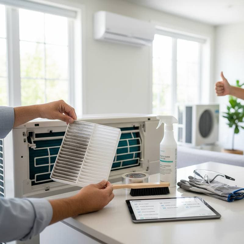 Featured image for Simple AC Checks That Prevent Summer Breakdowns