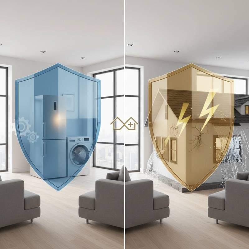 Image for Home Warranty vs Insurance: Different Protection Types