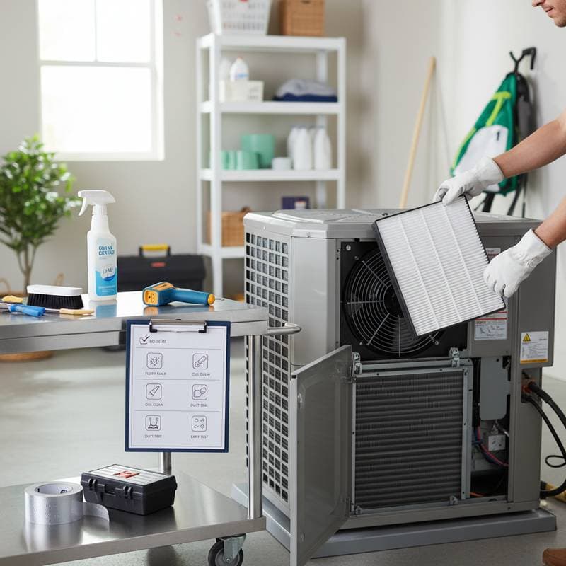 Featured image for The AC Checklist That Saves You from Summer Sweats