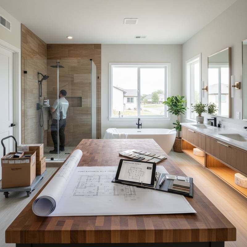 Image for Bathroom Remodels Now Cost $125-$375 Per Square Foot