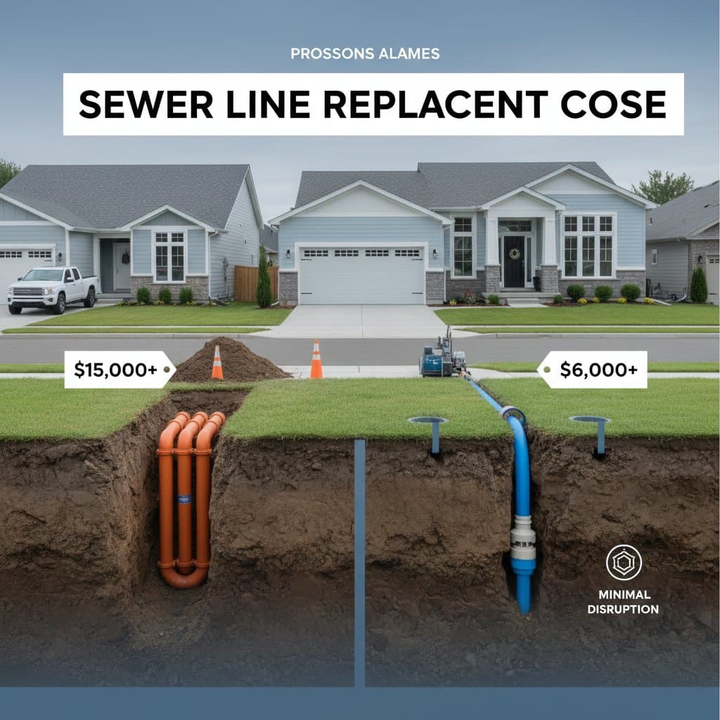 Featured image for Sewer Replacement Costs $6K-$15K in 2025