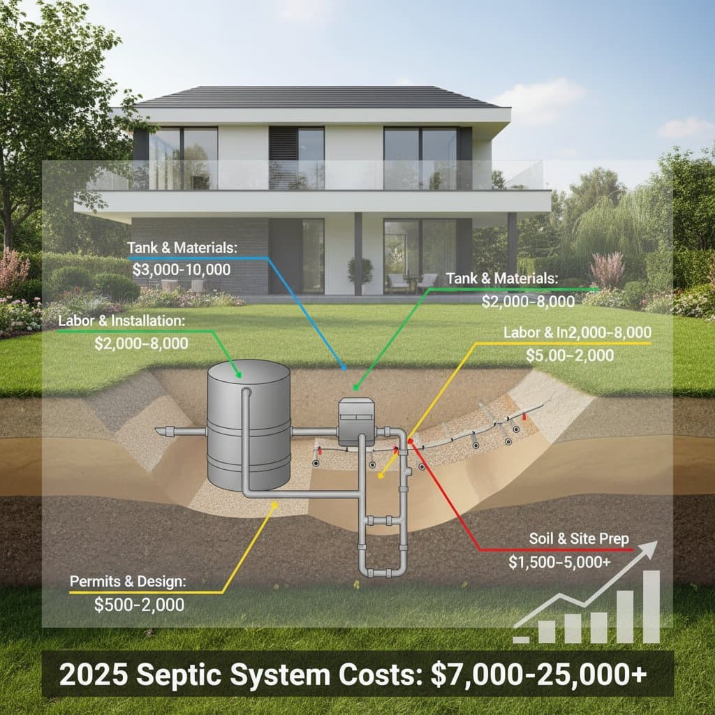 Featured image for Full Breakdown of 2025 Septic System Replacement Costs