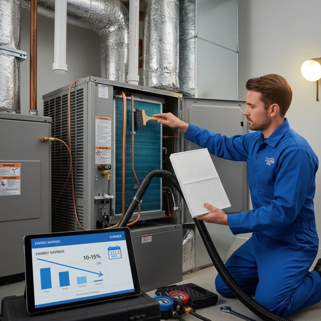 Featured image for AC Tune-Ups Cut Energy Bills 10-15% Every Summer