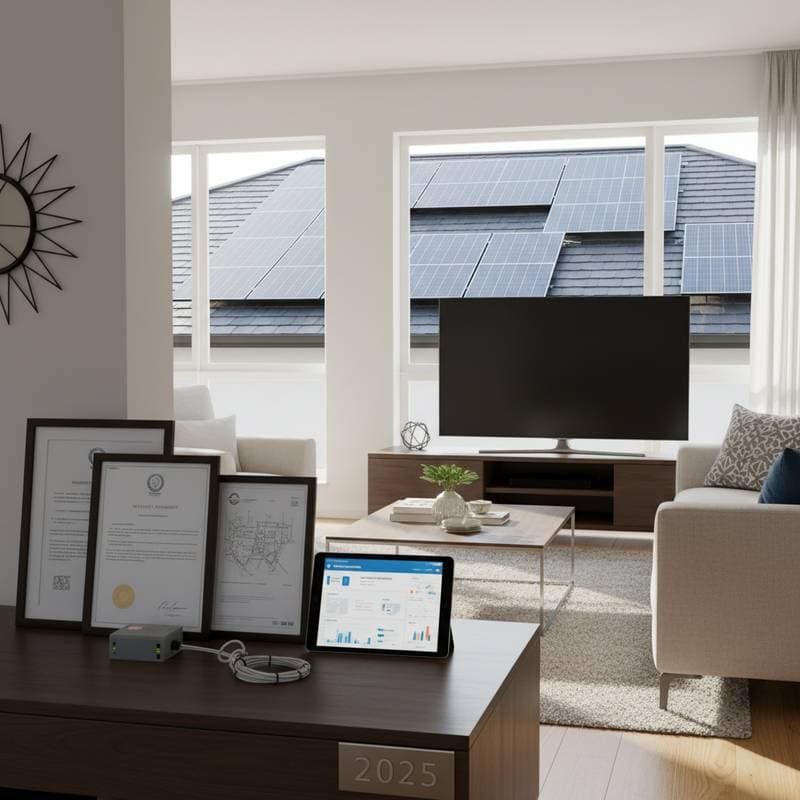 Image for Home Warranties Rarely Cover Solar Panel Damage