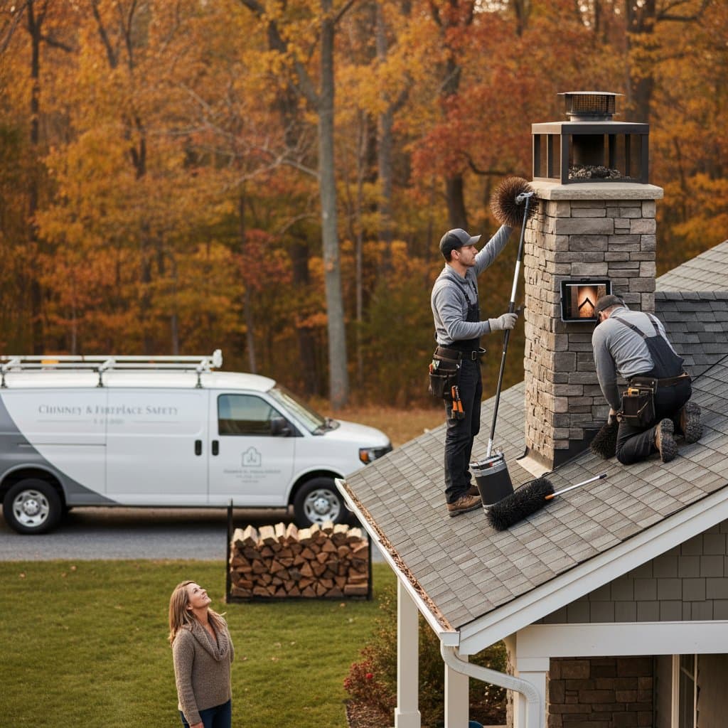 Featured image for Fall Chimney Checks: Timing, Costs, and Safety Tips
