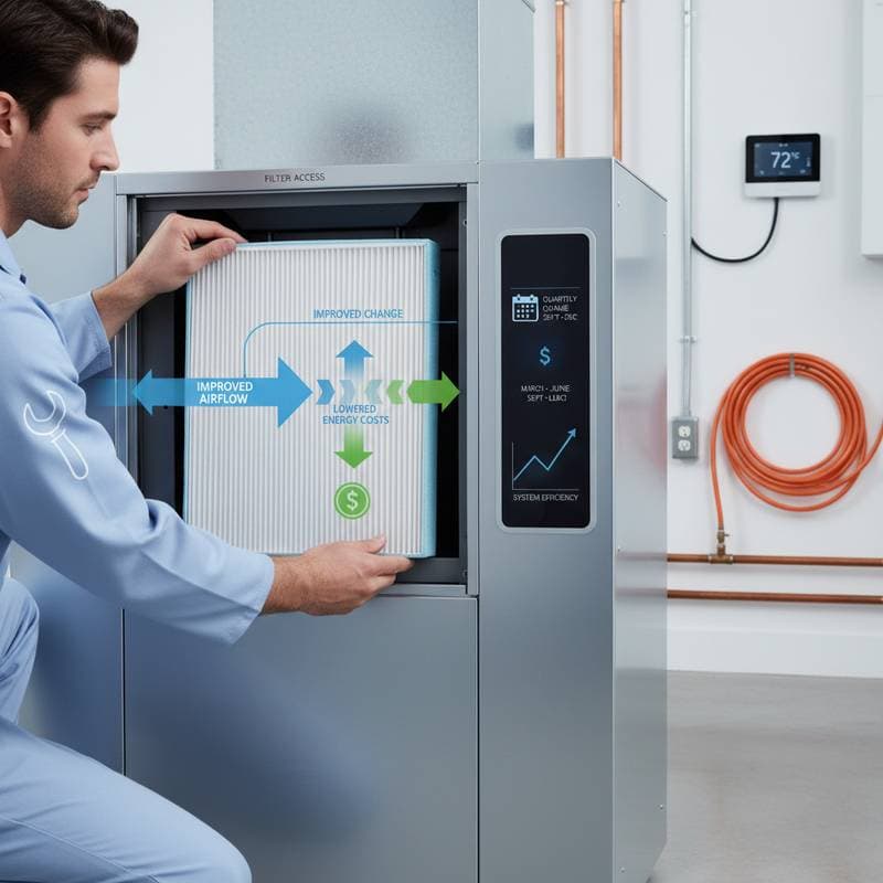 Featured image for Quarterly Filter Changes Cut HVAC Energy Use 15%