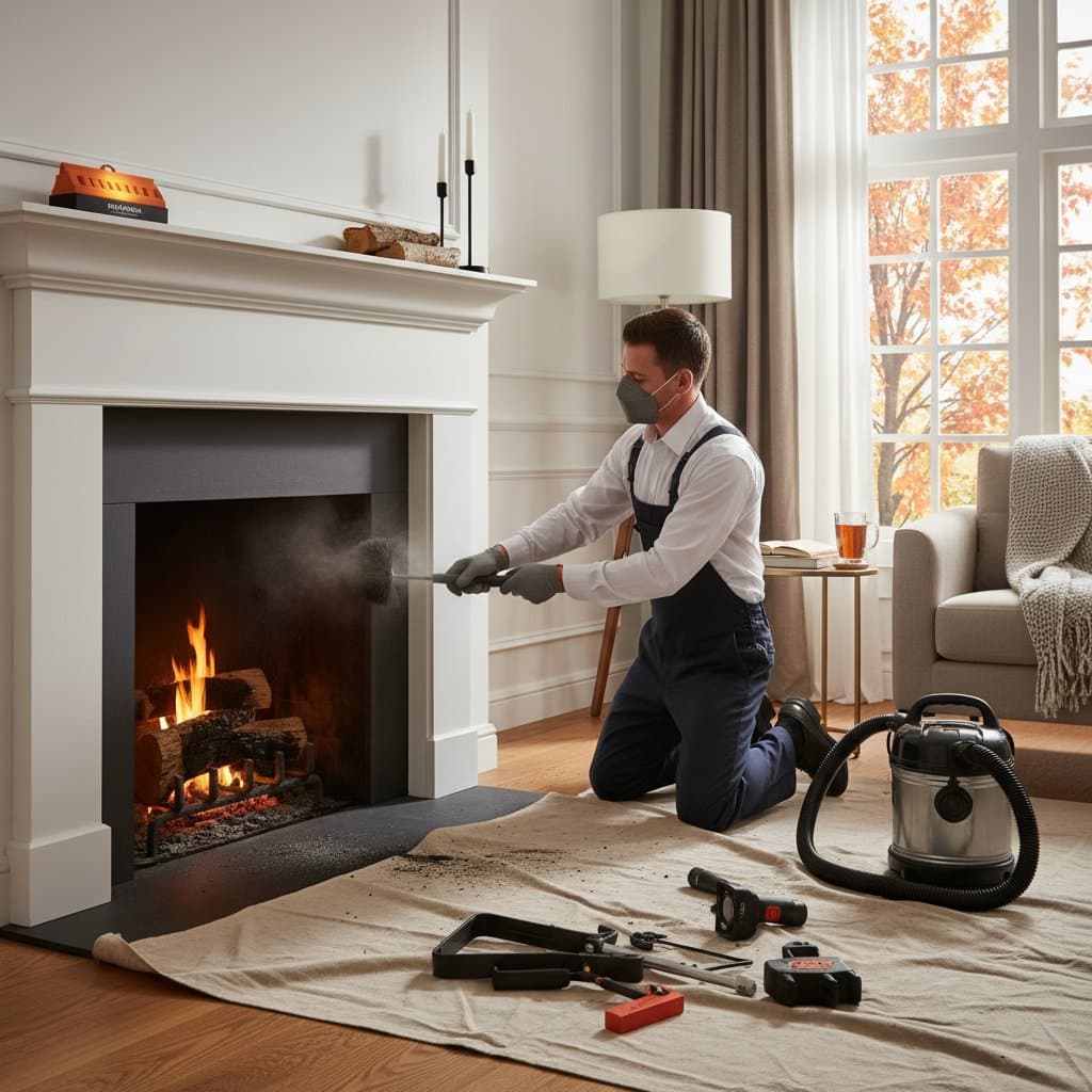 Image for Fall Chimney Cleaning Cuts Fire Risk by Half
