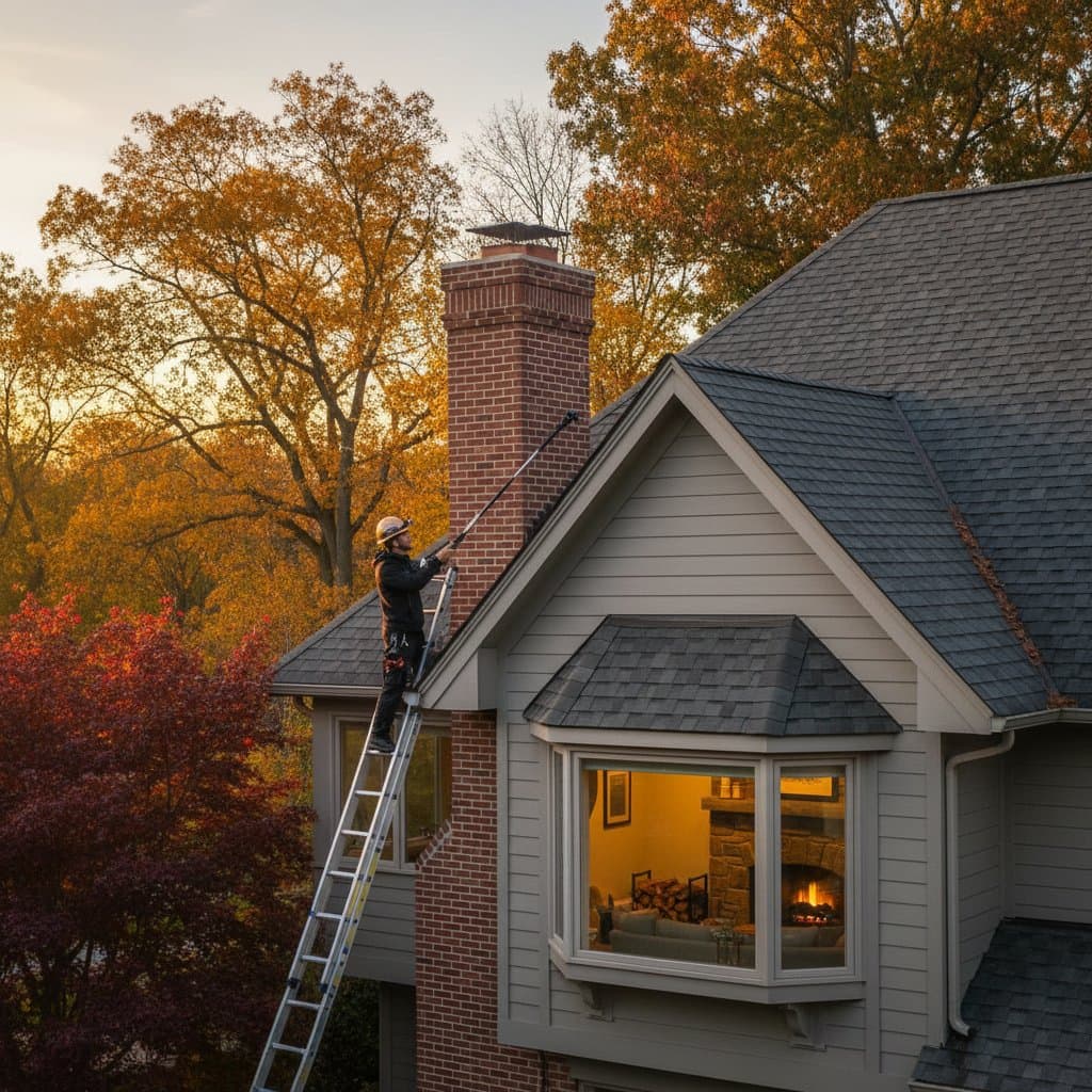 Featured image for Fall Chimney Checks Prevent Dangerous Winter Fires