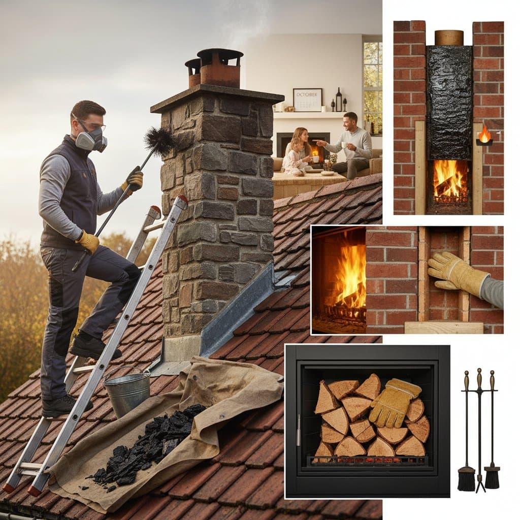 Featured image for Creosote Buildup: The Hidden Fire Risk in Your Chimney