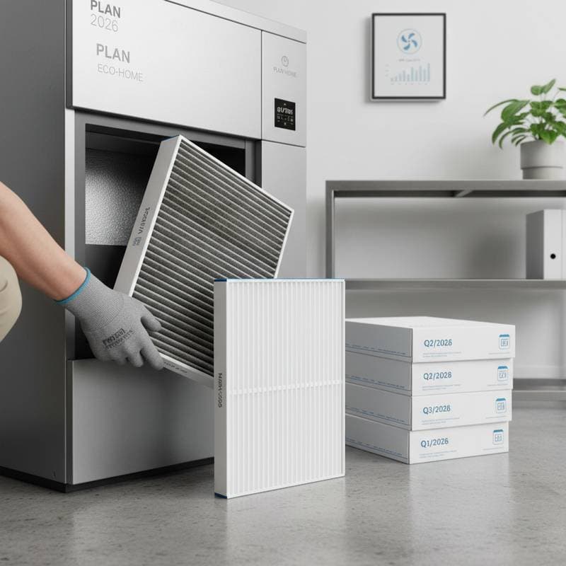 Image for Plan 2026 HVAC Filters: Quarterly Changes for Fresh Air