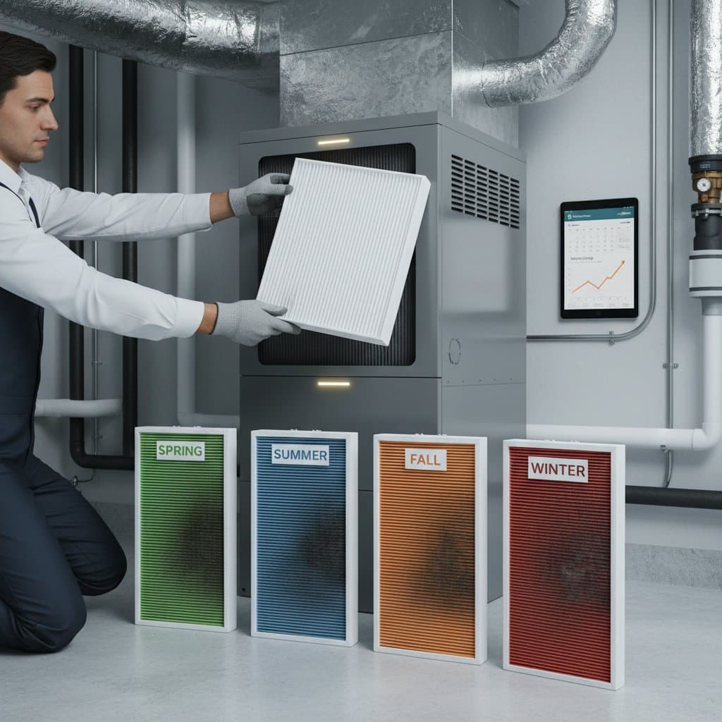 Image for Quarterly Filter Swaps Cut HVAC Bills and Boost Air Quality