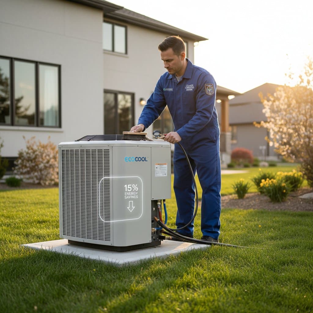 Featured image for Pre-Season AC Tune-Ups Cut Summer Energy Bills 15%