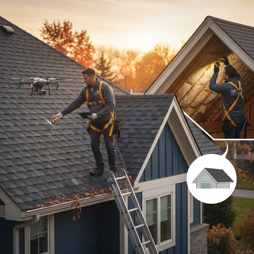 Featured image for Fall Roof Checks That Prevent Costly Winter Damage