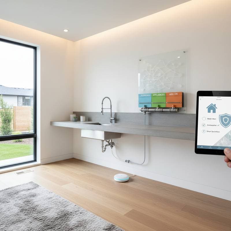 Image for Smart Leak Detector Coverage Varies by Home Warranty Plan