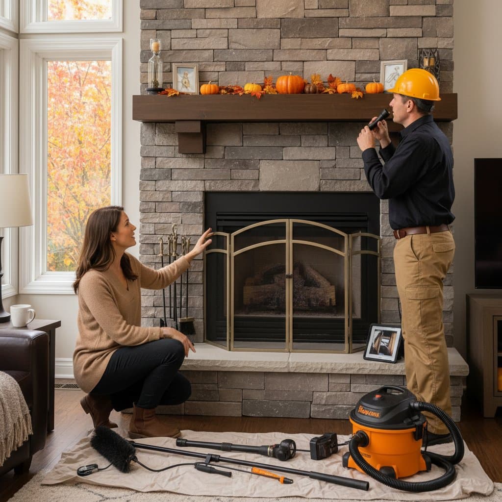 Featured image for Fall Chimney Inspection Costs and Safety Prep