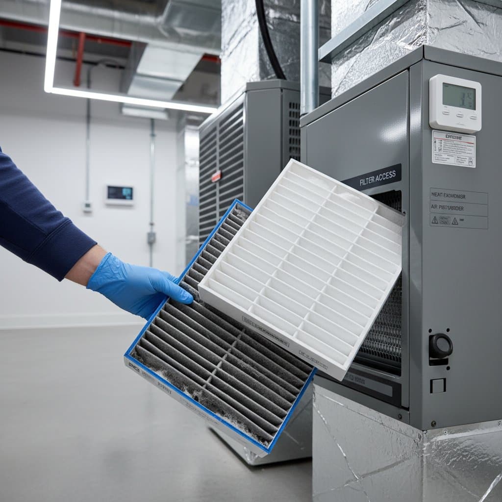 Featured image for Quarterly Filter Swaps Cut Energy Bills 15%