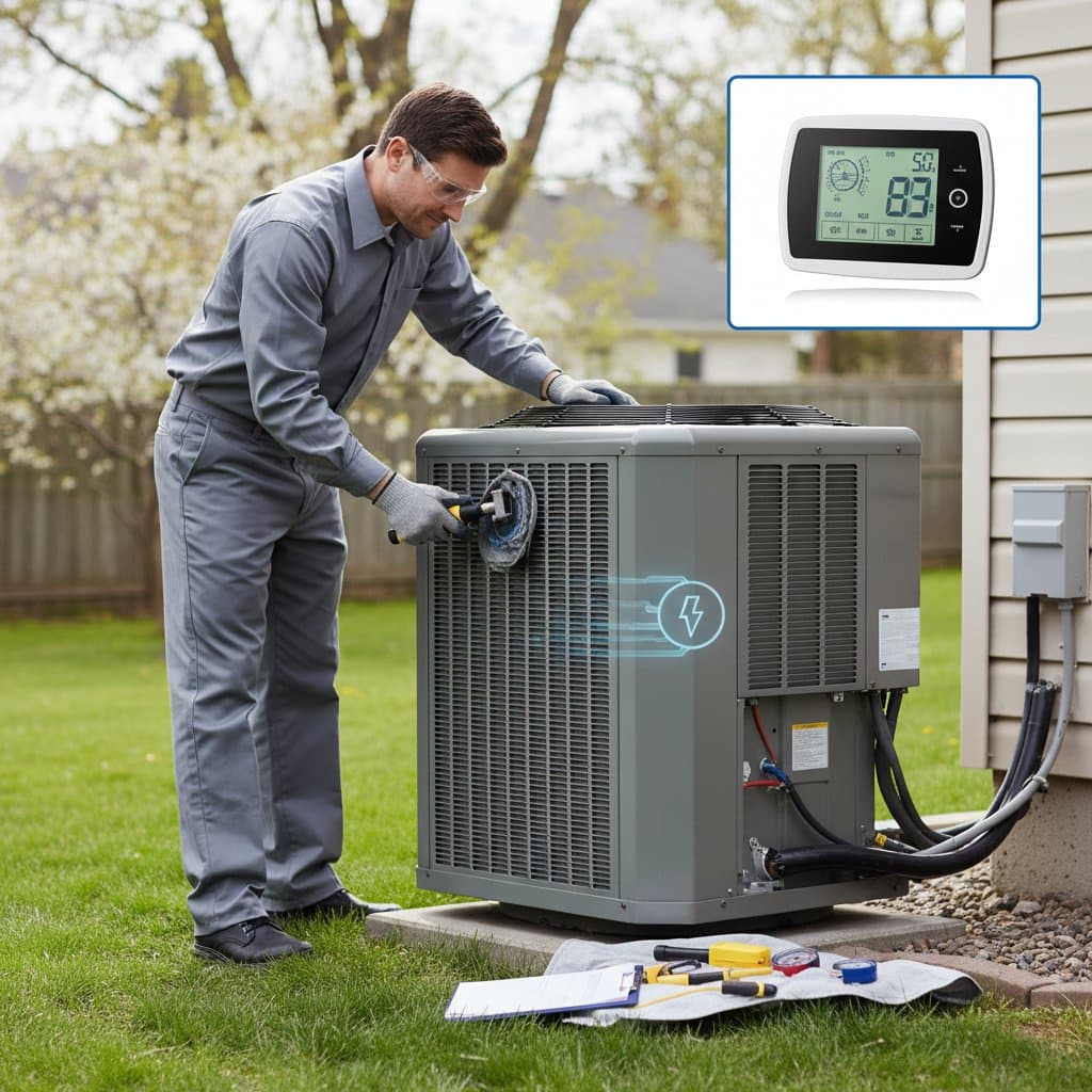 Featured image for Pre-Season AC Care Cuts Summer Cooling Costs 15%