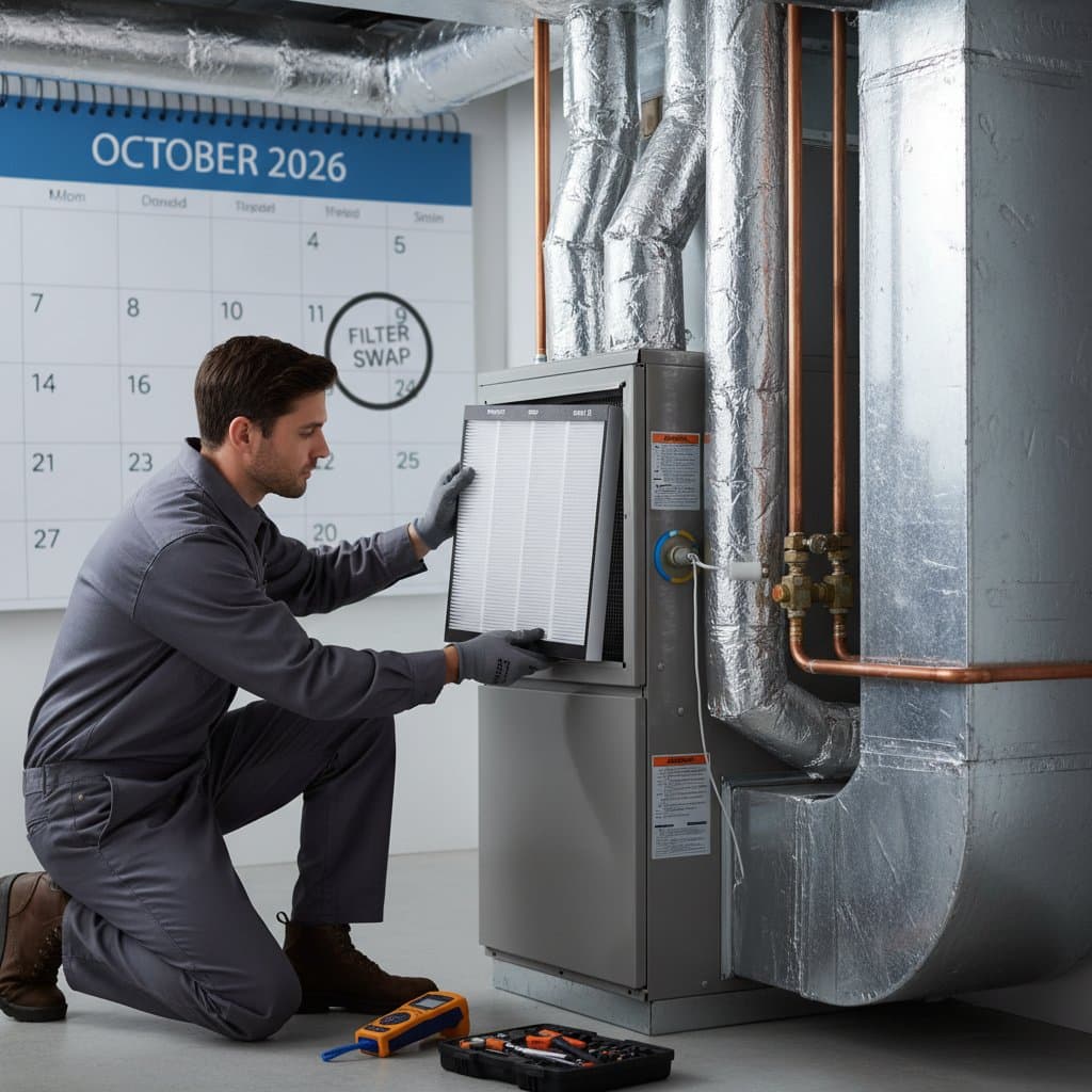 Image for Fall Filter Swap Prevents Winter HVAC Strain