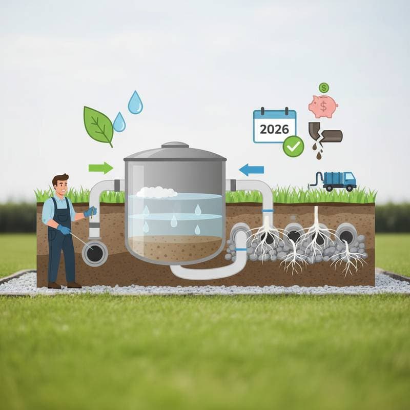 Featured image for Septic Maintenance Costs Less Than One Failed Repair