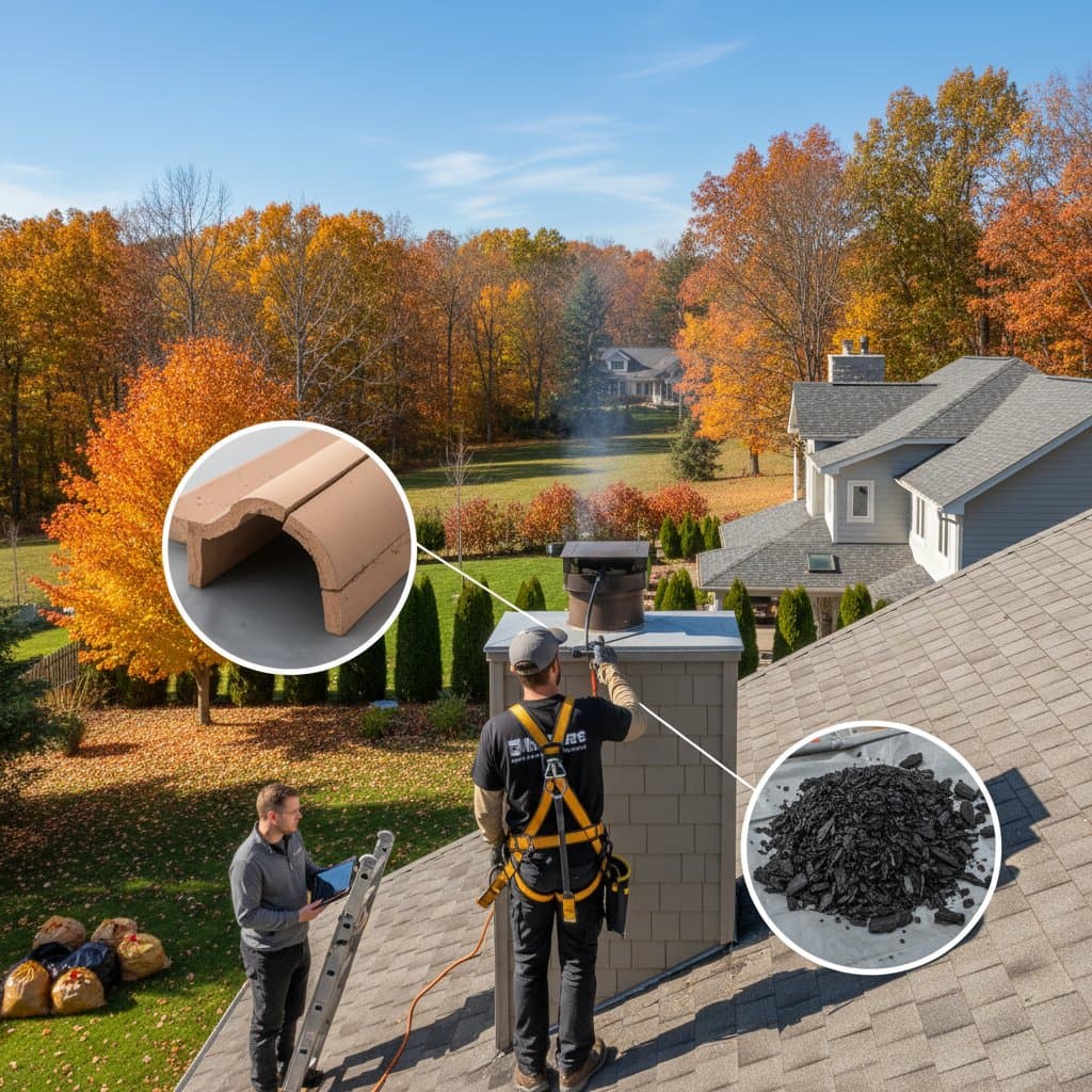 Featured image for Fall Chimney Inspections Prevent Costly Winter Repairs