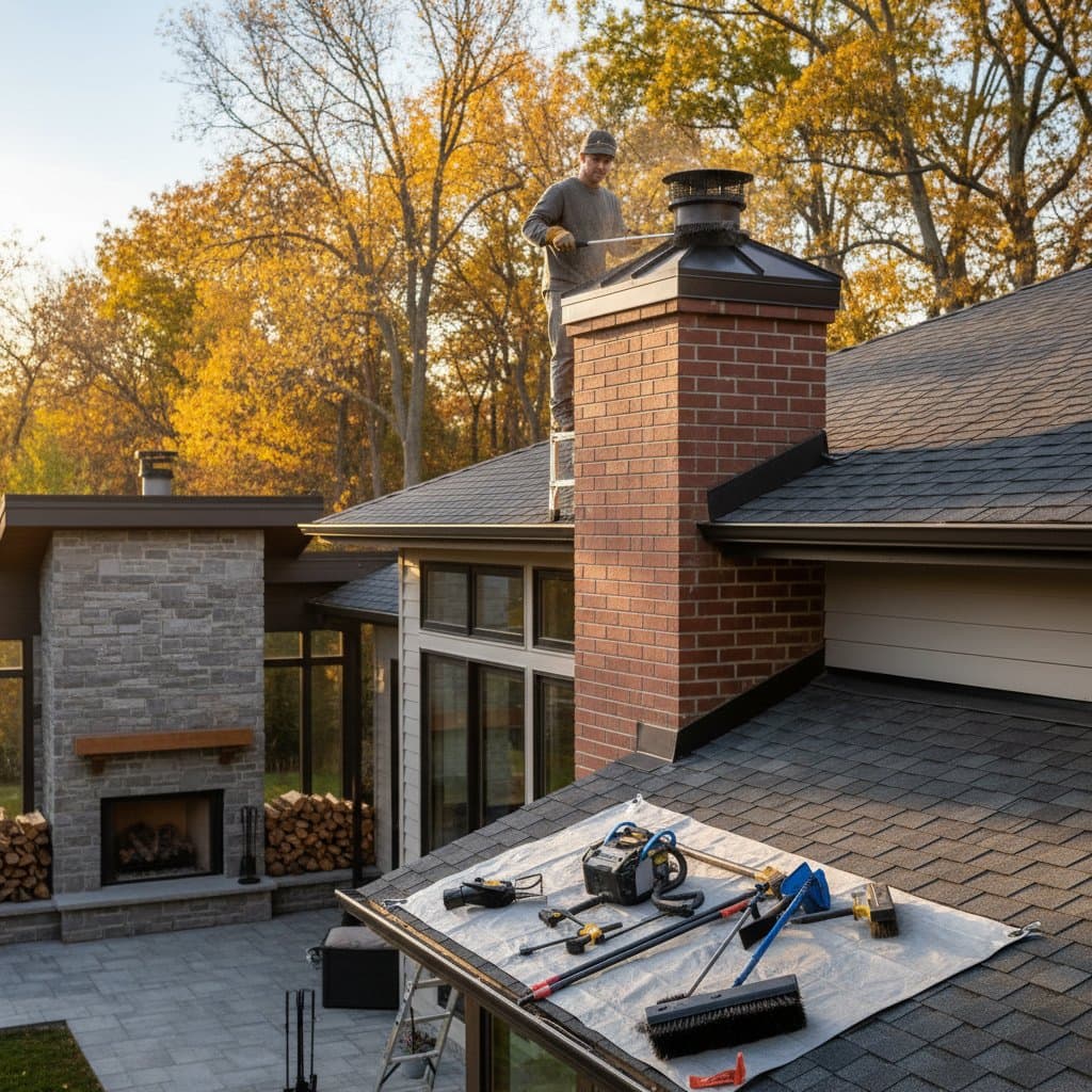 Image for Fall Chimney Prep Checklist to Avoid Fire Risks