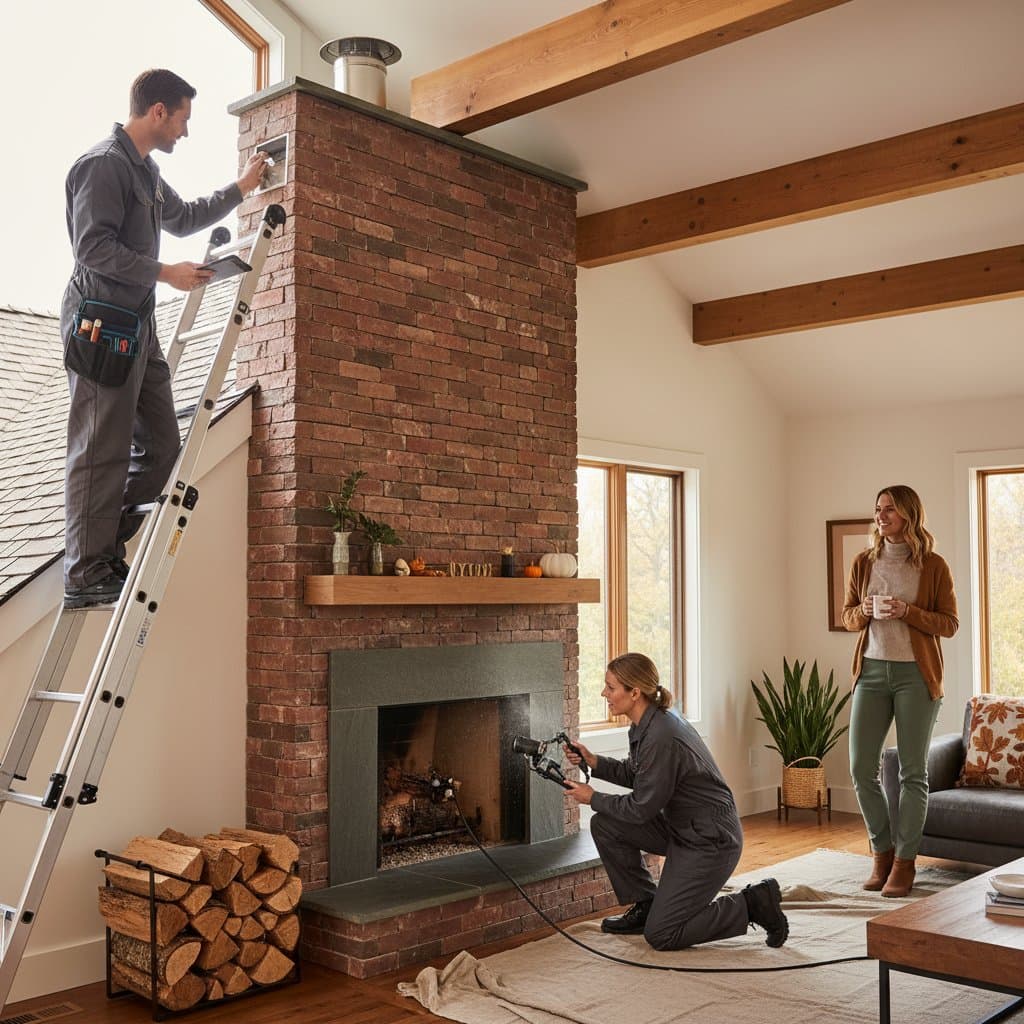 Image for Fall Chimney Inspection Prevents House Fires