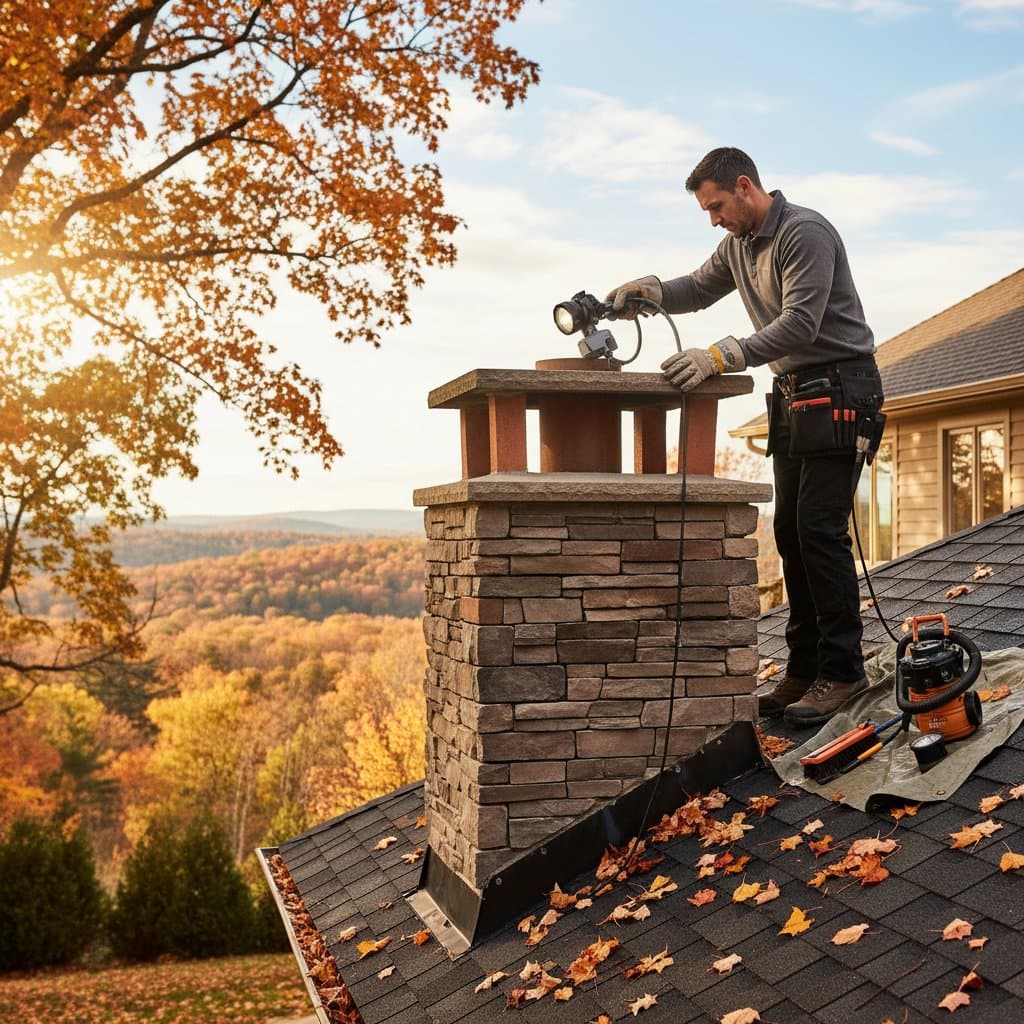 Image for Fall Chimney Checks Prevent Winter Fire Emergencies