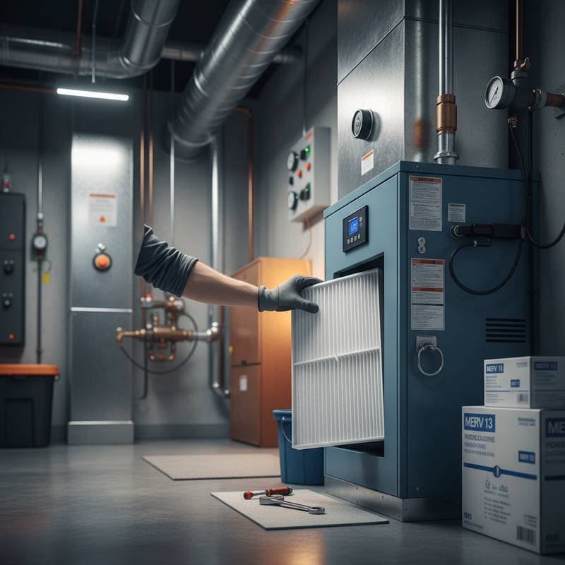 Image for Fall Filter Changes Cut Heating Bills and Strain